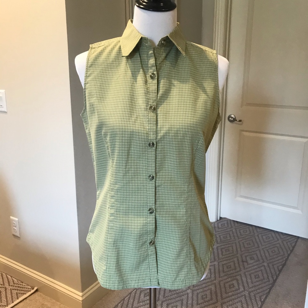 Columbia Sleeveless Cotton Shirt